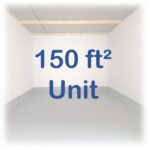 150 Sq Ft Storage Unit - €285 pm (inc vat)