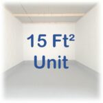 15 Sq Ft Storage Unit – €75 pm (inc vat)